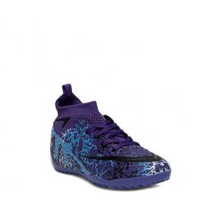 Laliga Filet Level 600 Halı Saha Mor Siyah Desenli