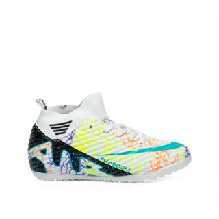 Laliga Filet Level 600 Halı Saha Beyaz Siyah Desenli