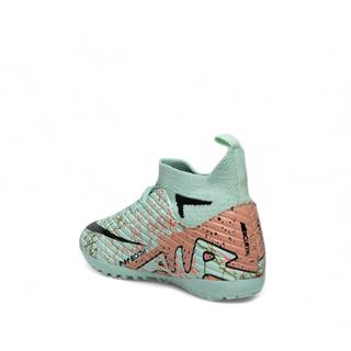 Laliga Filet Level 600 Halı Saha Su Yeşil Somon Desenli