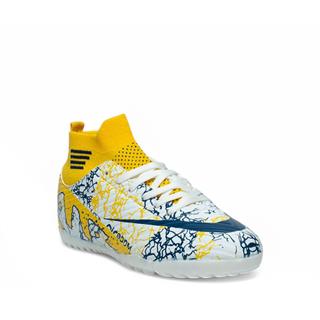 Laliga Garson 565 Halı Saha Beyaz Sarı Desenli