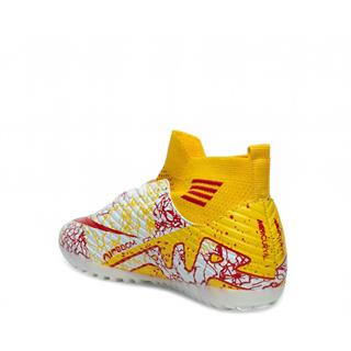 Laliga Garson 565 Halı Saha Beyaz Kırmızı Desenli