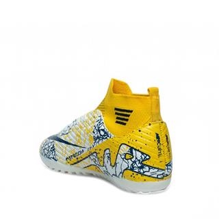 Laliga Garson 565 Halı Saha Beyaz Sarı Desenli