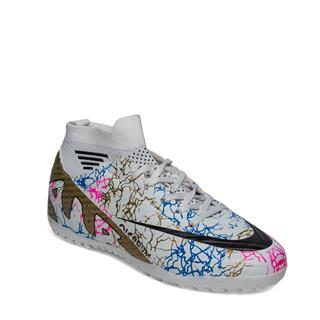 Laliga Garson 565 Halı Saha Beyaz Altin Desenli