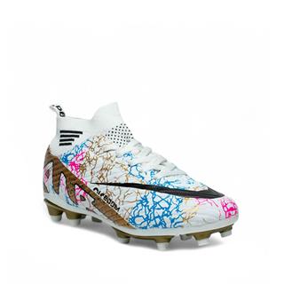 Laliga Garson 565 Krampon Beyaz Altın Desen