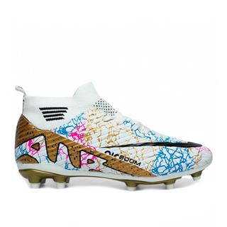 Laliga Garson 565 Krampon Beyaz Altın Desen