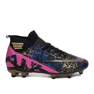 Laliga Garson 565 Krampon Siyah Altın Desenli