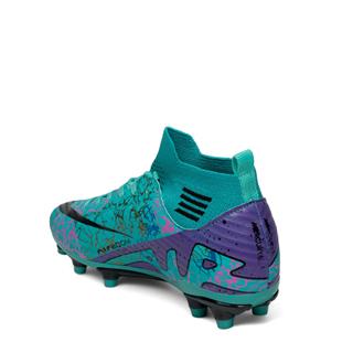 Laliga Garson 565 Krampon Turkuaz Mor Desenli