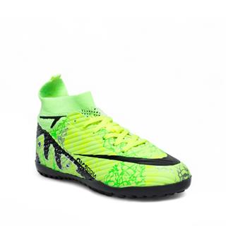 Laliga Garson Level 600 Halı Saha Yeşil Siyah Desenli