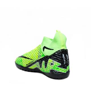 Laliga Garson Level 600 Halı Saha Yeşil Siyah Desenli