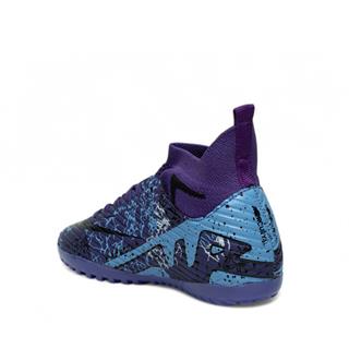 Laliga Garson Level 600 Halı Saha Mor Siyah Desenli