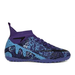 Laliga Garson Level 600 Halı Saha Mor Siyah Desenli