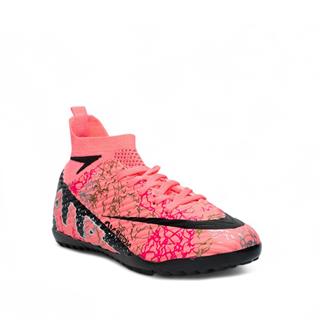 Laliga Garson Level 600 Halı Saha Pembe Siyah Desenli