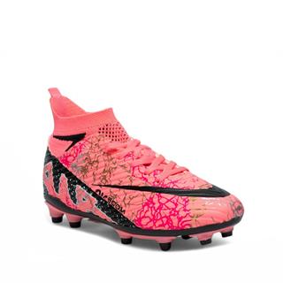 Laliga Garson Level 600 Krampon Pembe Siyah Desenli