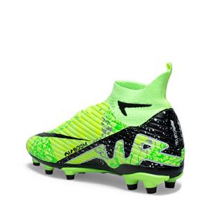 Laliga Garson Level 600 Krampon Yeşil Siyah Desenli