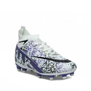 Laliga Garson Level 600 Krampon Beyaz Mor Desenli