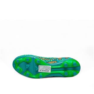 Laliga Garson Level 600 Krampon Turkuaz Altın Desenli