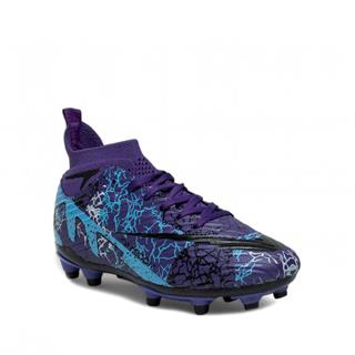 Laliga Garson Level 600 Krampon Mor Siyah Desenli