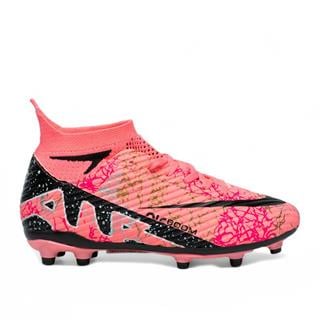 Laliga Garson Level 600 Krampon Pembe Siyah Desenli