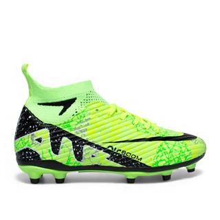 Laliga Garson Level 600 Krampon Yeşil Siyah Desenli