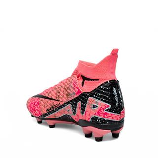 Laliga Garson Level 600 Krampon Pembe Siyah Desenli