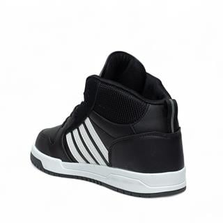 Lambirlent Erkek Basket 2210-07 Cilt Siyah Beyaz