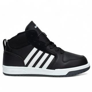 Lambirlent Erkek Basket 2210-07 Cilt Siyah Beyaz