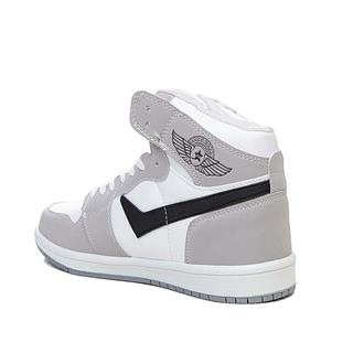 Lambırlent Erkek Basket 8070-8 Cilt Buz Beyaz