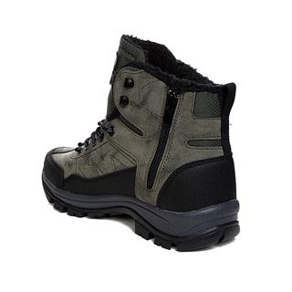 Lambirlent Erkek Bot 980-8 Cilt Haki Füme Siyah