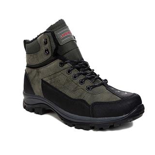 Lambirlent Erkek Bot 980-8 Cilt Haki Füme Siyah