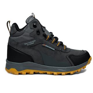 Lambirlent Erkek Trekking Bot 1250-8 Füme Siyah Sarı Tbn Füme Sarı