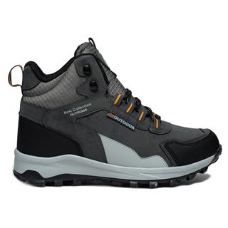 Lambirlent Erkek Trekking Bot 1250-6 Füme Buz Sarı