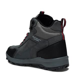 Lambirlent Erkek Trekking Bot 1250-2 Füme Siyah Kırmızı