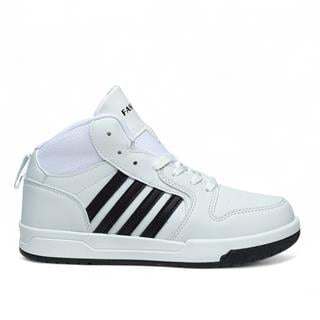 Lambirlent Garson Basket 2210-06 Cilt Beyaz Siyah Beyaz