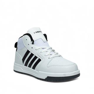 Lambirlent Garson Basket 2210-01 Cilt Beyaz Siyah