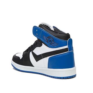 Lambırlent Garson Basket 8070-10 Cilt Siyah Beyaz Sax Mavi