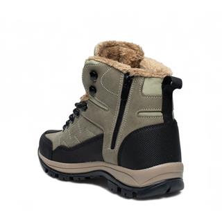 Lambirlent Garson Bot 9807 Cilt Bej Kum Siyah