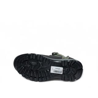 Lambirlent Garson Bot 9808 Cilt Haki Füme Siyah