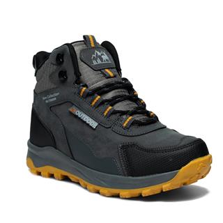 Lambirlent Garson Trekking Bot 1250-8 Füme Siyah Sarı Tbn Füme Sarı