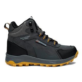 Lambirlent Garson Trekking Bot 1250-8 Füme Siyah Sarı Tbn Füme Sarı