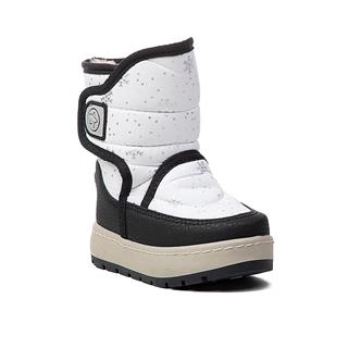 Le Petit Bebe Bot 7013 Prşt Kar Dsn Beyaz Siyah