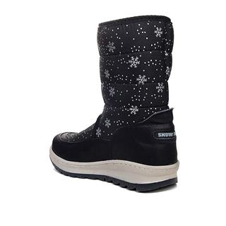 Le Petit Bot Filet 9014 Prşt Kar Desen Siyah