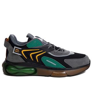 Marco Jamper Erkek 2198 Anorak Füme Siyah Yeşil H Sarı