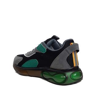 Marco Jamper Erkek 2198 Anorak Füme Siyah Yeşil H Sarı