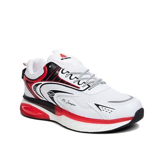 Marco Jamper Erkek 2259 Anorak Beyaz Siyah kırmızı