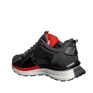 Marco Jamper Erkek 2433 Anorak Siyah Beyaz Kırmızı