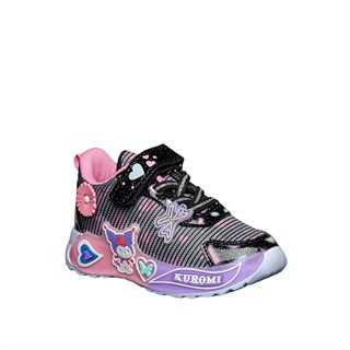 Minio Örümcek Patik 726 Anorak Siyah Pembe