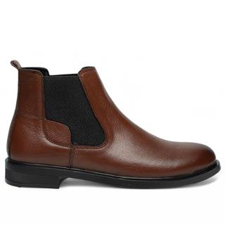 Moon Shoes Erkek Bot Deri 505 Cilt Taba