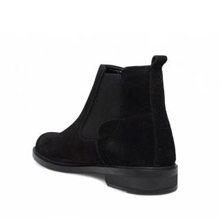 Moon Shoes Erkek Bot Deri 505 Süet Siyah