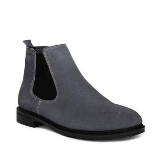 Moon Shoes Erkek Bot Deri 500 Süet Gri