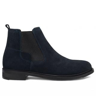Moon Shoes Erkek Bot Deri 505 Süet Lacivert